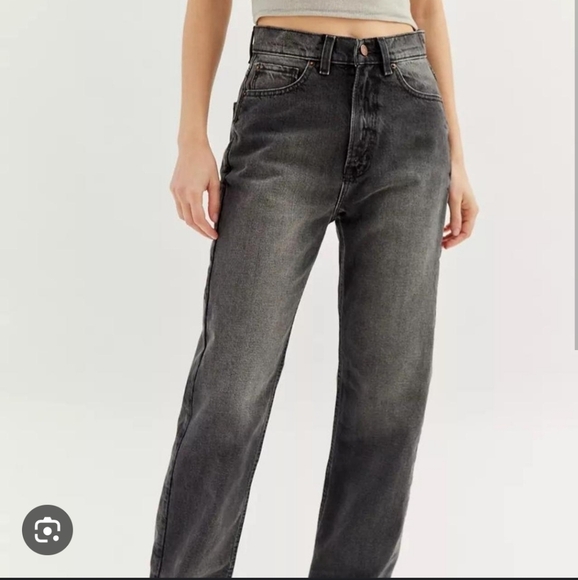 Urban outfitters BDG Cowboy denim black high waisted size 24 - Picture 1 of 8